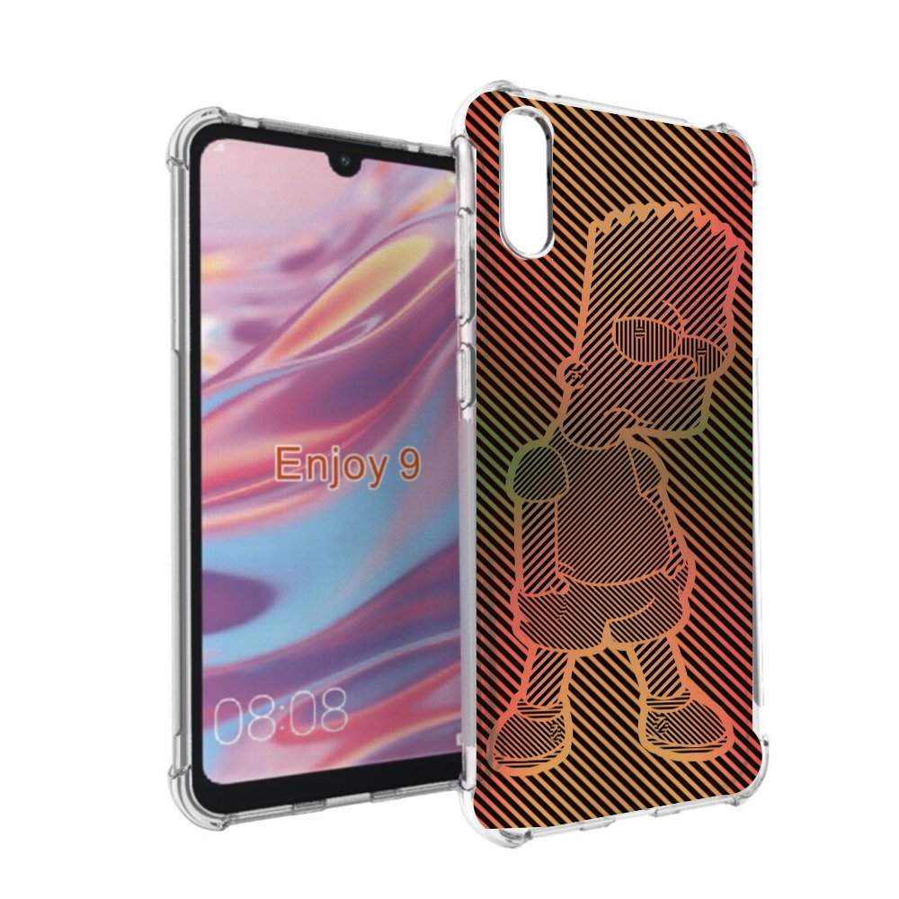 

Чехол бампер MyPads Графический-Барт-Симпсон для Huawei Enjoy 9, Прозрачный, Tocco
