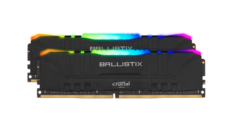 

Оперативная память Crucial Ballistix RGB BL2K16G32C16U4BL Black, Ballistix RGB