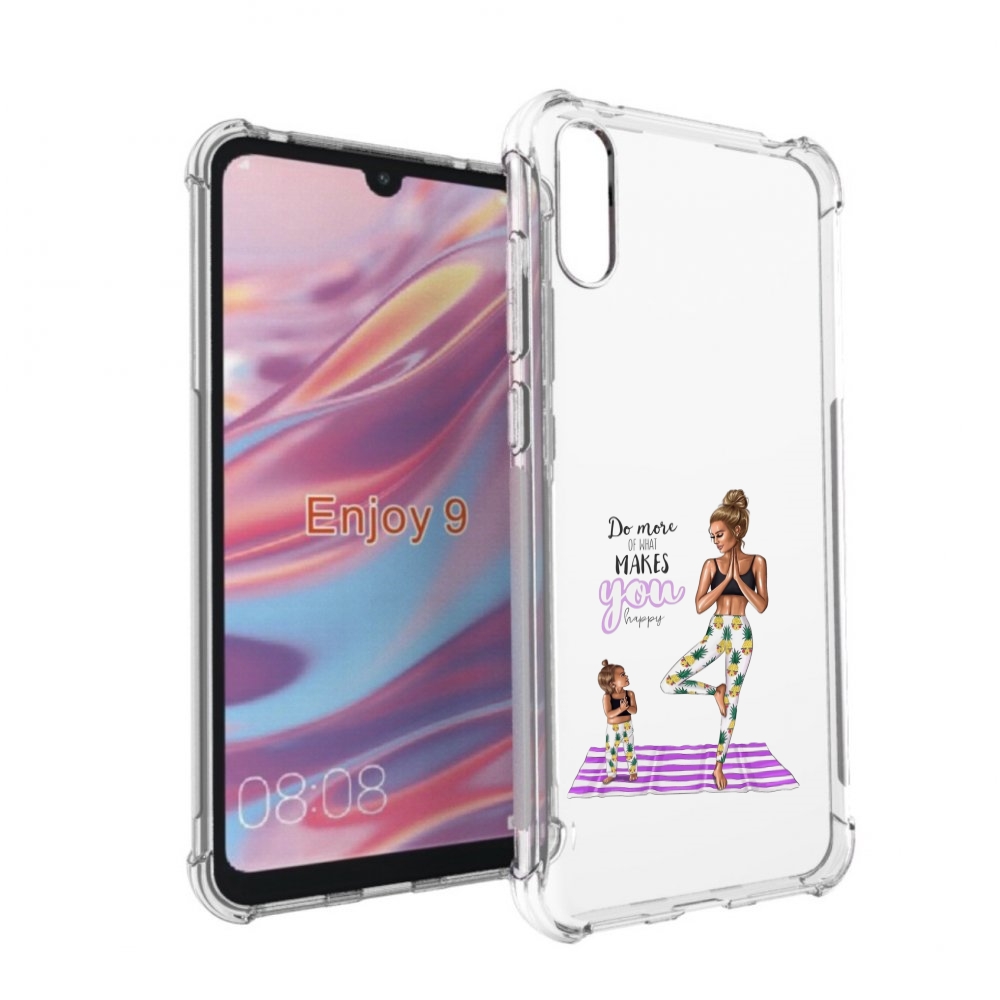 

Чехол бампер MyPads Девочки-в-ананасах для Huawei Enjoy 9, Прозрачный, Tocco