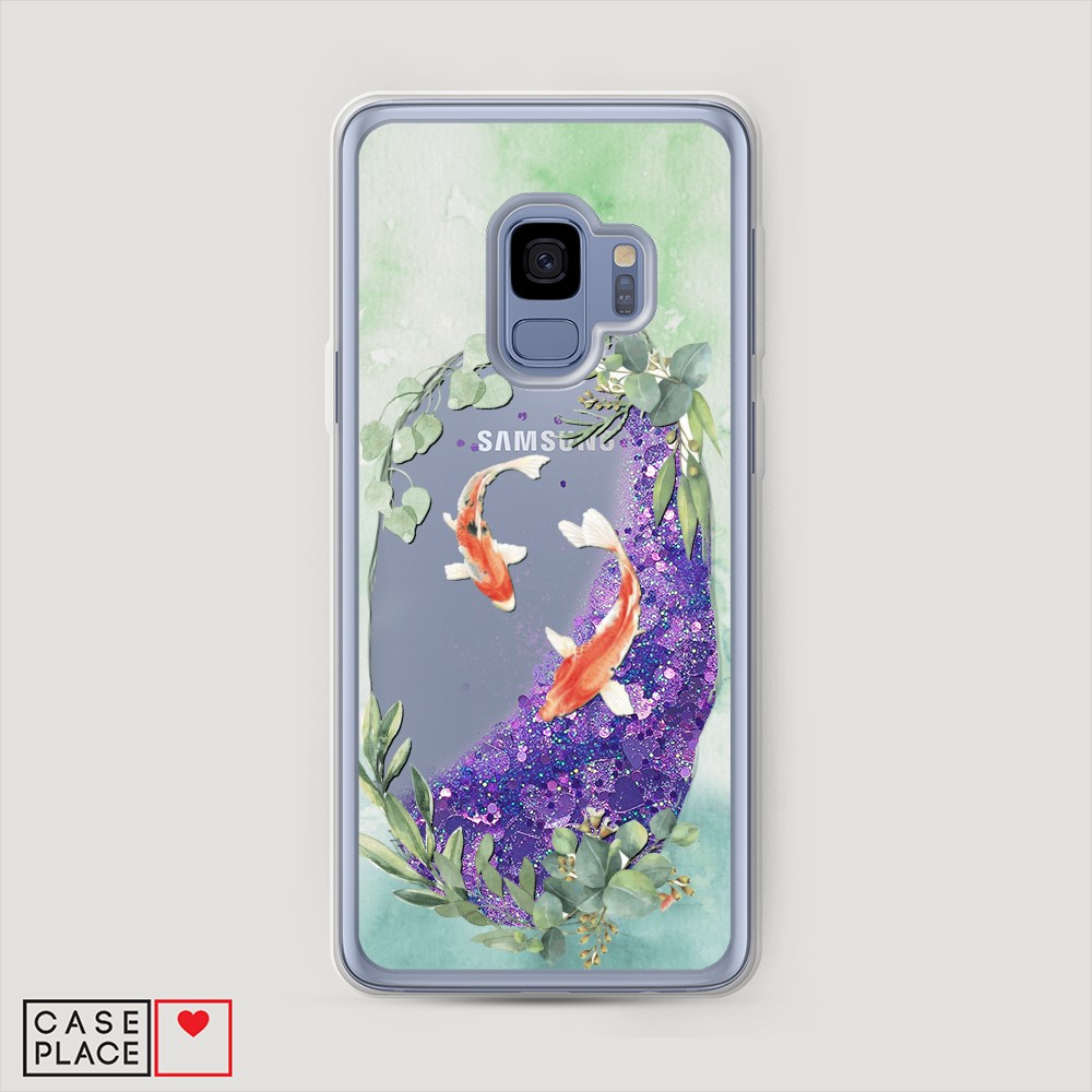 

Чехол Awog "Две золотые рыбки" на Samsung Galaxy S9, 25792-1