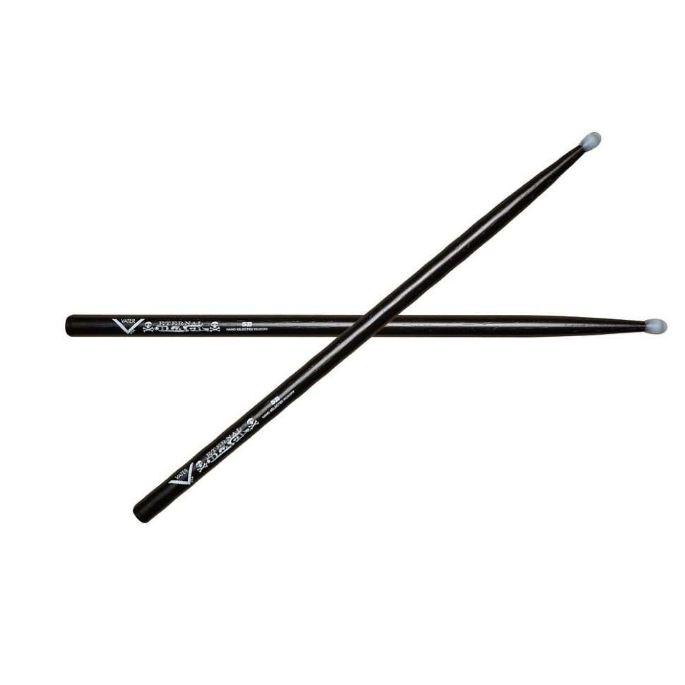 

Vater Vheb5bn Eternal Black 5b - барабанные палочки, орех, нейлоновая головка