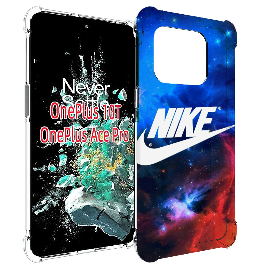 

Чехол MyPads найк в космосе для OnePlus 10T, Прозрачный, Tocco