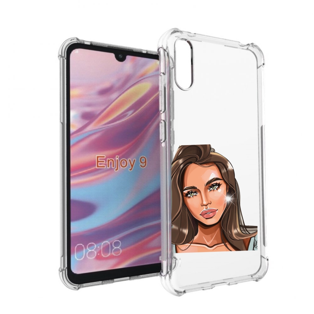 

Чехол бампер MyPads Девушка-с-зелеными-глазами для Huawei Enjoy, Прозрачный, Tocco