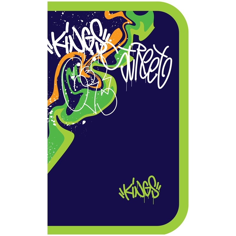 

Пенал ArtSpace ПК1_42325 1 отд 190х115 мм Graffiti ламинированный картон софт-тач