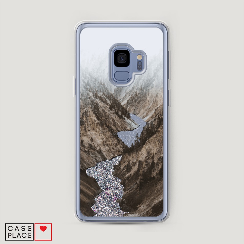 

Жидкий чехол с блестками "Звездный единорог" на Samsung Galaxy S20