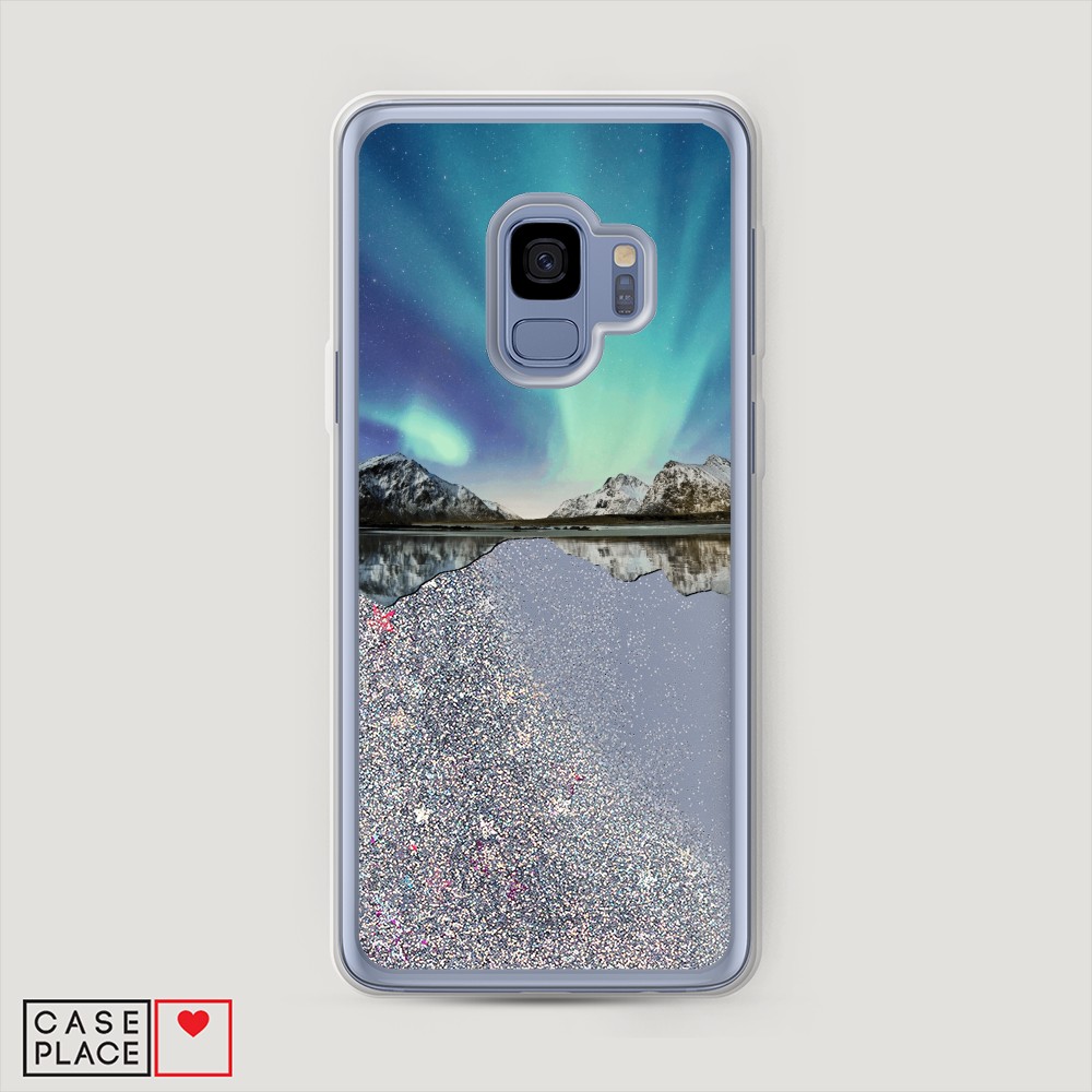 

Жидкий чехол с блестками "Звездный единорог" на Samsung Galaxy S20