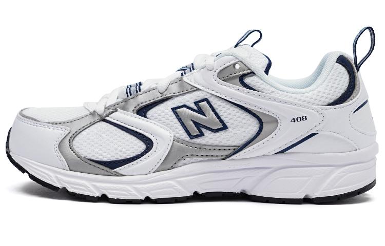 

Кроссовки унисекс New Balance 408 белые 37 EU, Белый, 408