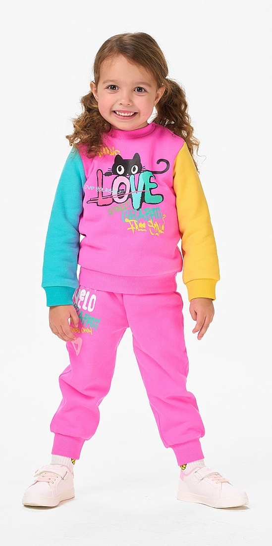 

Брюки детские Kari Baby SS24B10400703, розовый, 80, 228814
