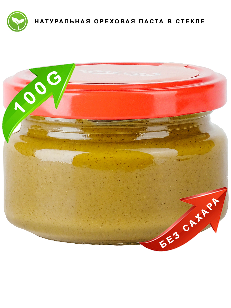 

Фисташковая паста Montiy без сахара, без соли, 100 г, фисташка100