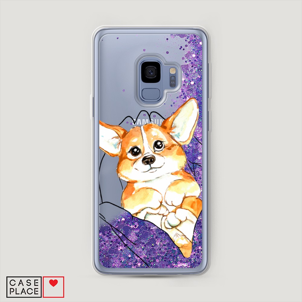 

Чехол Awog "Корги в ладошках" на Samsung Galaxy S9, 25792-1