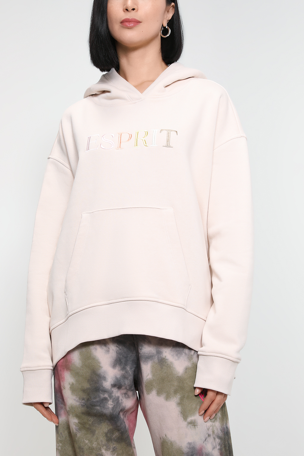 

Худи женское Esprit Casual 013EE1J305 розовое L, Розовый, 013EE1J305