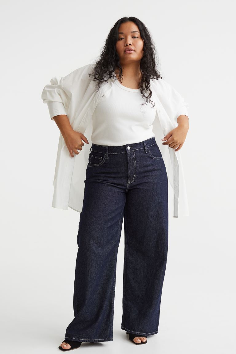 

Джинсы женские H&M 1101584003 синие 44 EU (доставка из-за рубежа), 1101584003