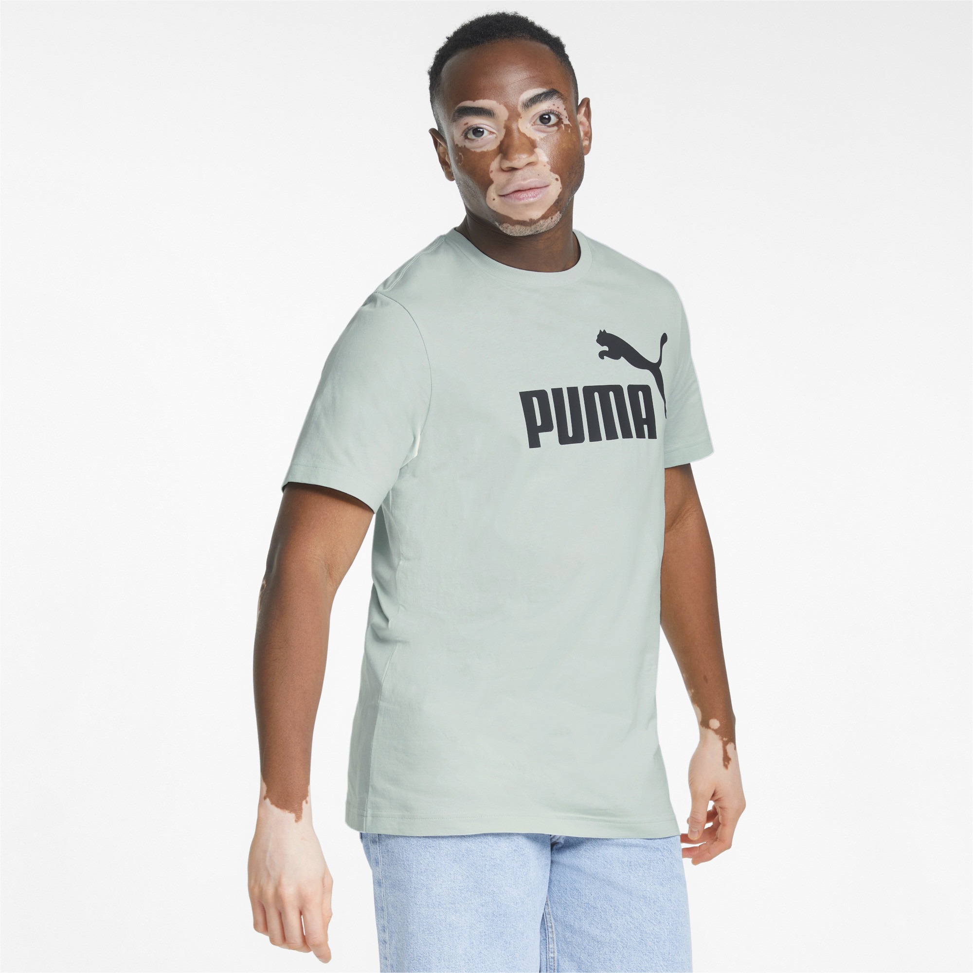 фото Футболка мужская puma 586667 голубая m