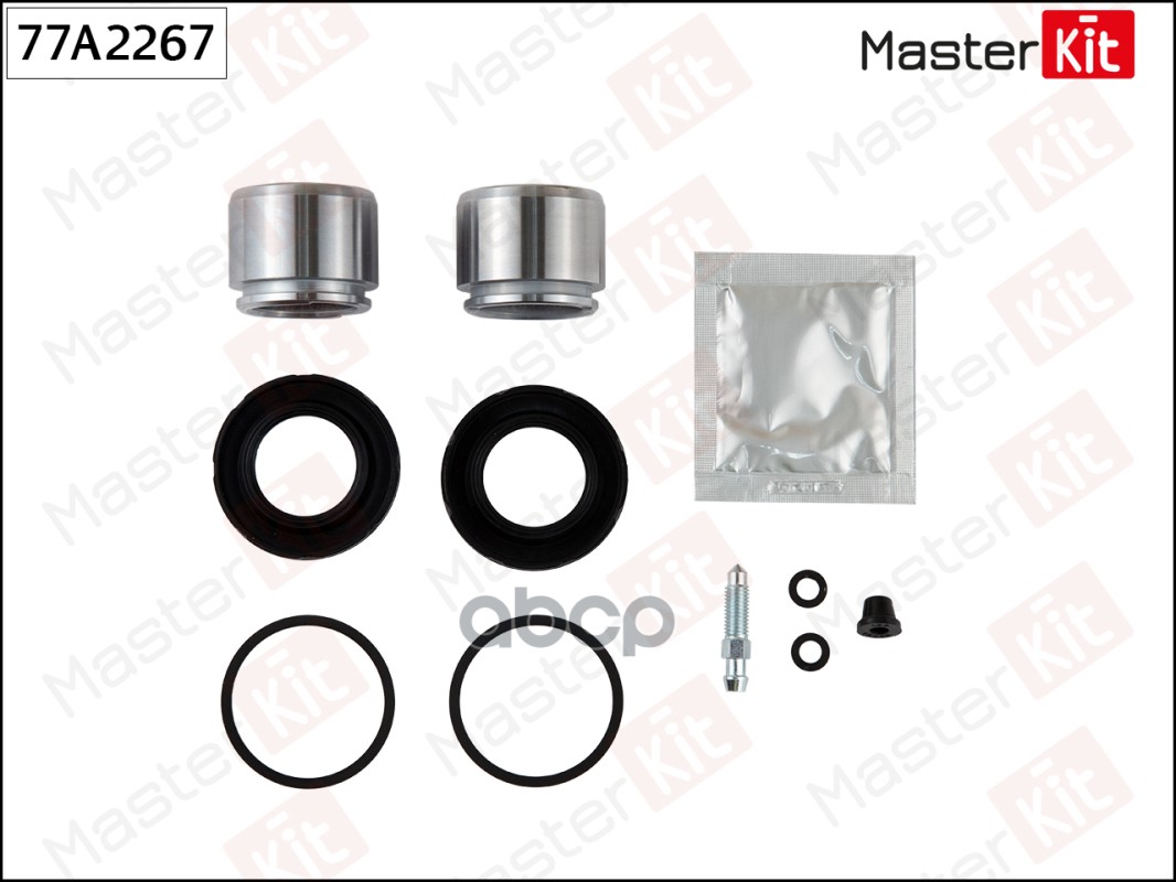 

Ремкомплект Тормозного Суппорта + Поршень Opel Omega B (V94) 1994 - 2003 77a2267 MasterKit