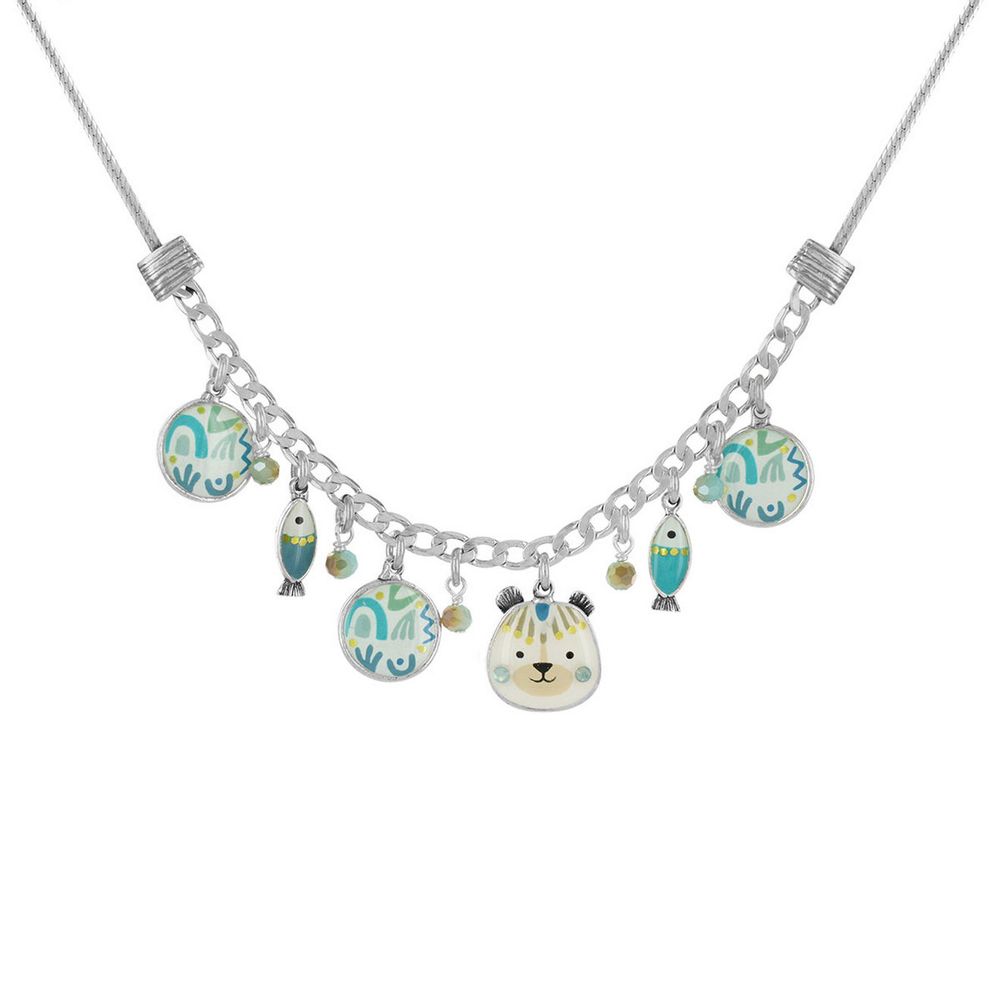 

Колье из бижутерного сплава с swarovski 47 см TARATATA TT-W22-22118-104, TT-W22-22118-104