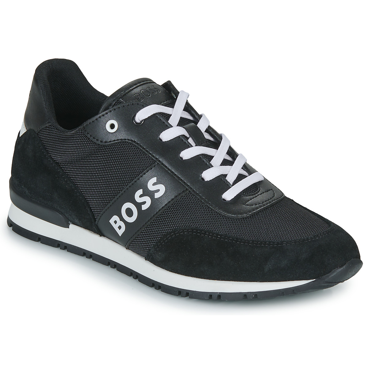 

Кроссовки детские BOSS 23877841, черный, 38, 23877841