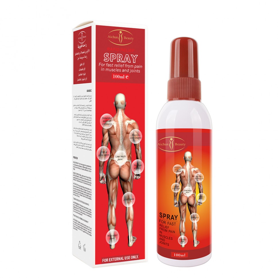 

Спрей Aichun Beauty Rapid Relief Spray для тела, красный, 100 мл