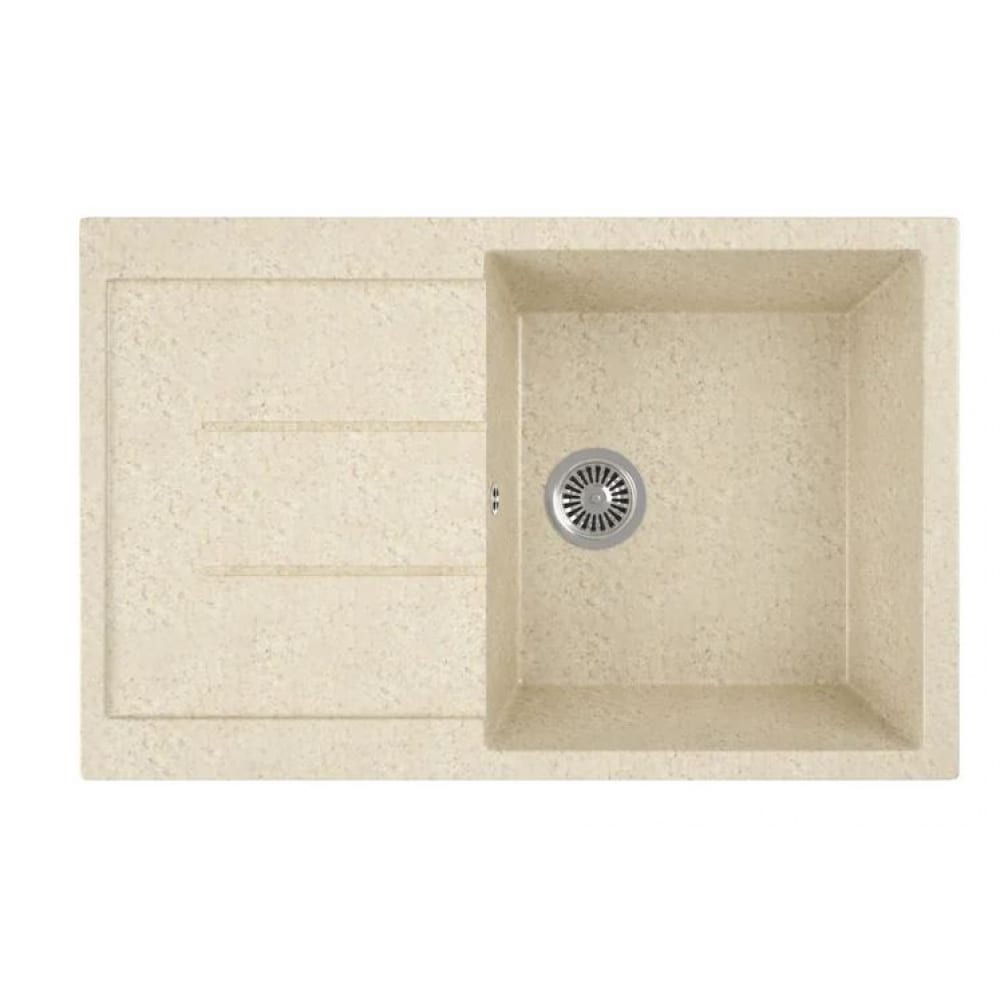 

Кухонная мойка GreenStone GRS-25 цвет: бежевый GRS-25-328