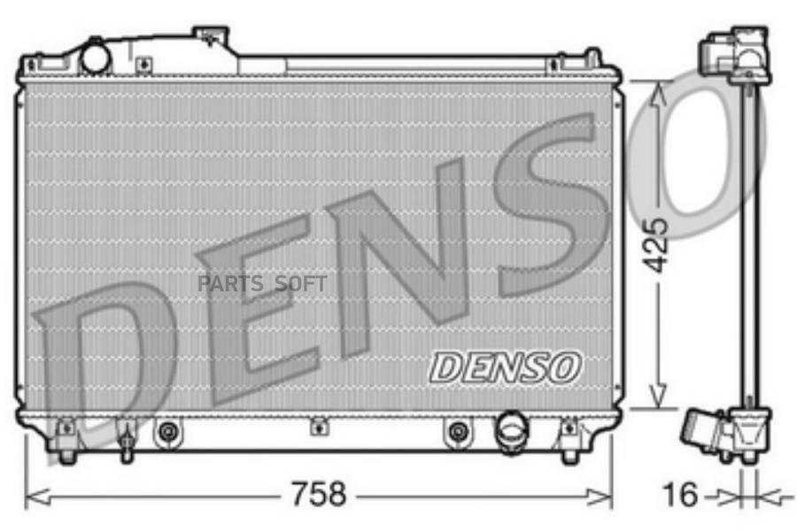 

DENSO Радиатор DENSO DRM51003