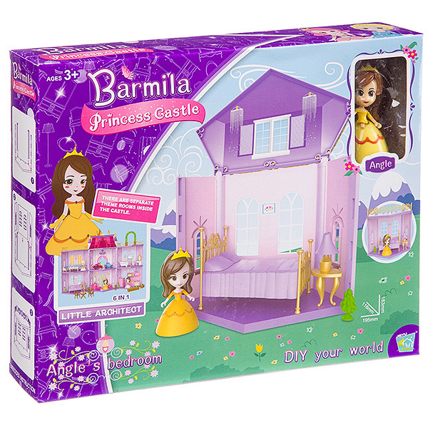 

Кукольный дом Barmila Angle's bedroom Замок спальня принцессы