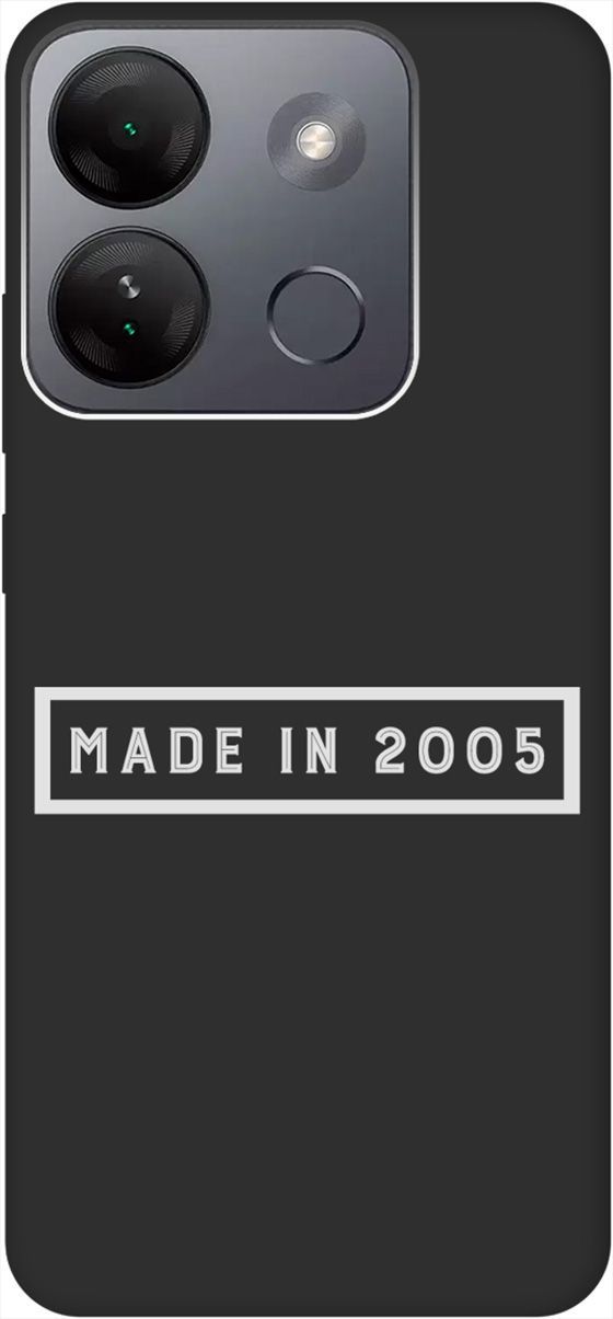 

Чехол на Infinix Smart 7 HD "2005 W" черный, Черный;белый, 159435