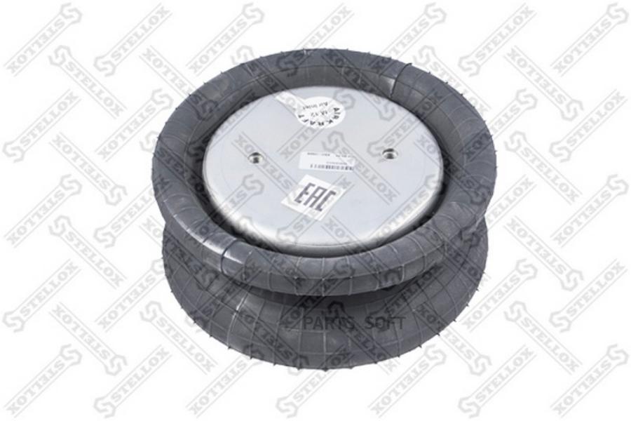 

STELLOX 84-00112-SX пневмоподушка в сборе 2B-220-3 В2отв.M10 1отв-шт.M12 Н2отв. М10 216x21