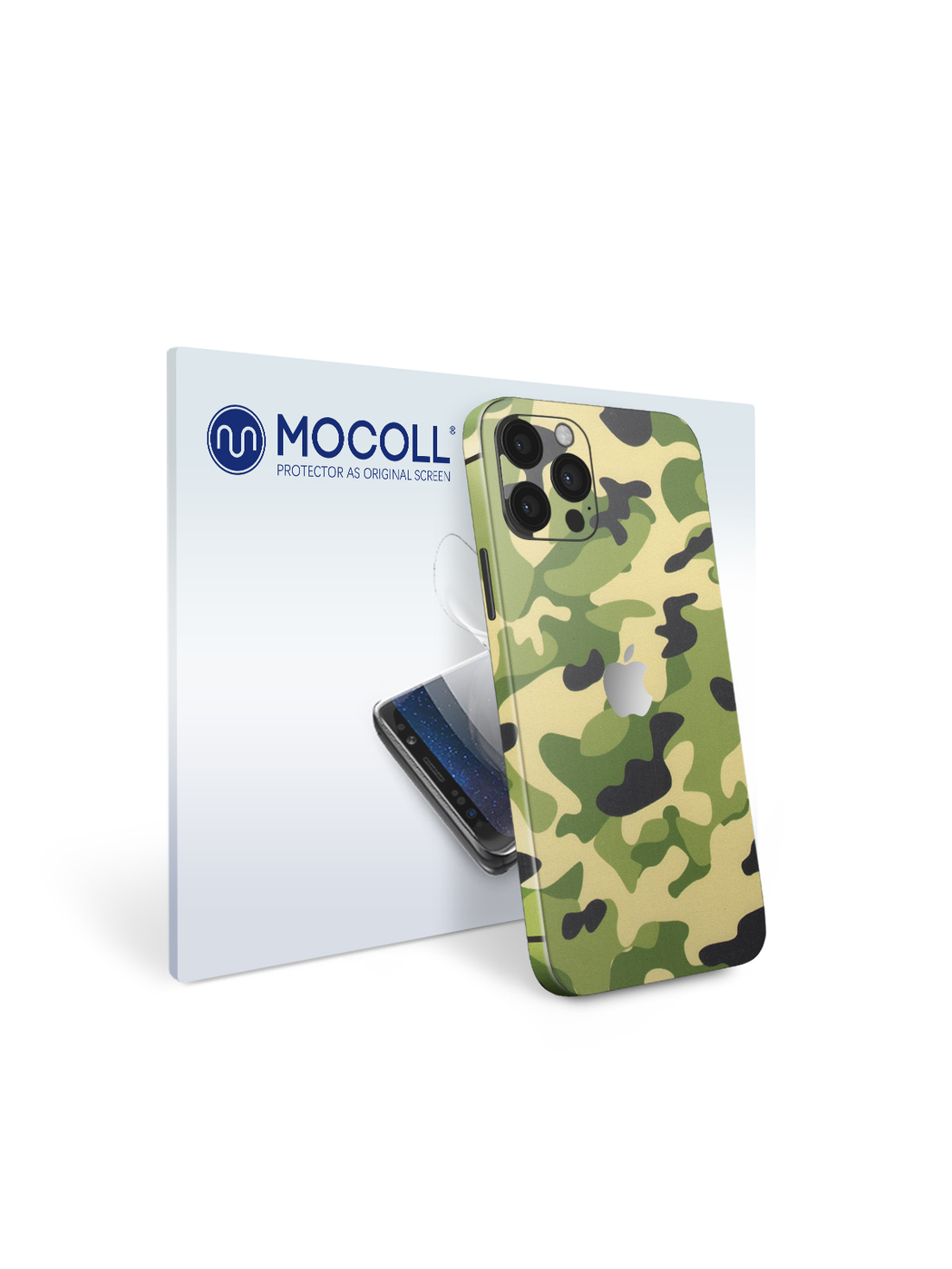 

Пленка защитная MOCOLL для задней панели Apple iPhone 12 Pro Max Хаки Зеленый