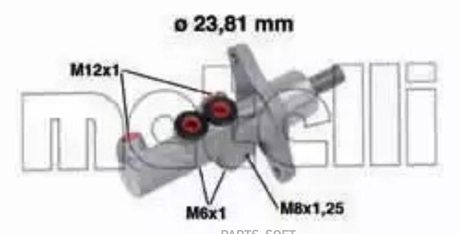 

Главный Тормозной Цилиндр METELLI 050719