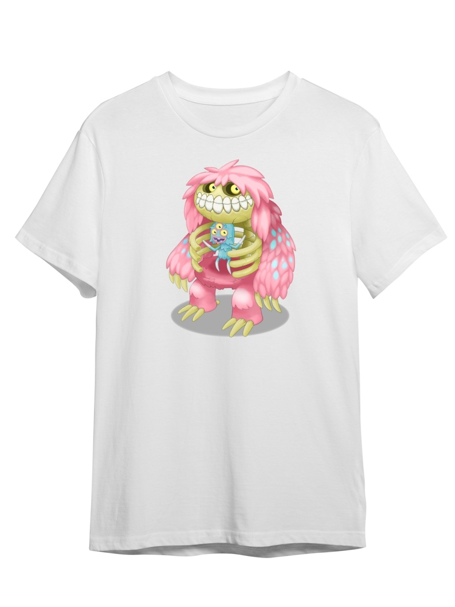 

Футболка унисекс СувенирShop My singing Monsters/Поющие монстры 1 белая L (48-50), Белый, "My singing Monsters/Поющие монстры" 1