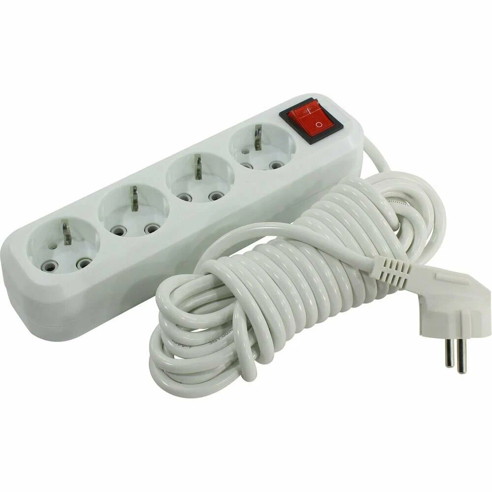 

Блок розеток SmartBuy SBE-16-4-05-ZS, Белый, SBE-16-4-05-ZS