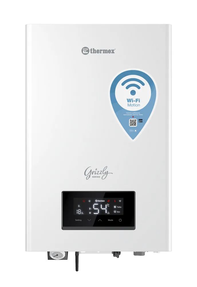 Электрический котел отопления Thermex Grizzly 5-12 Wi-Fi 3253100₽