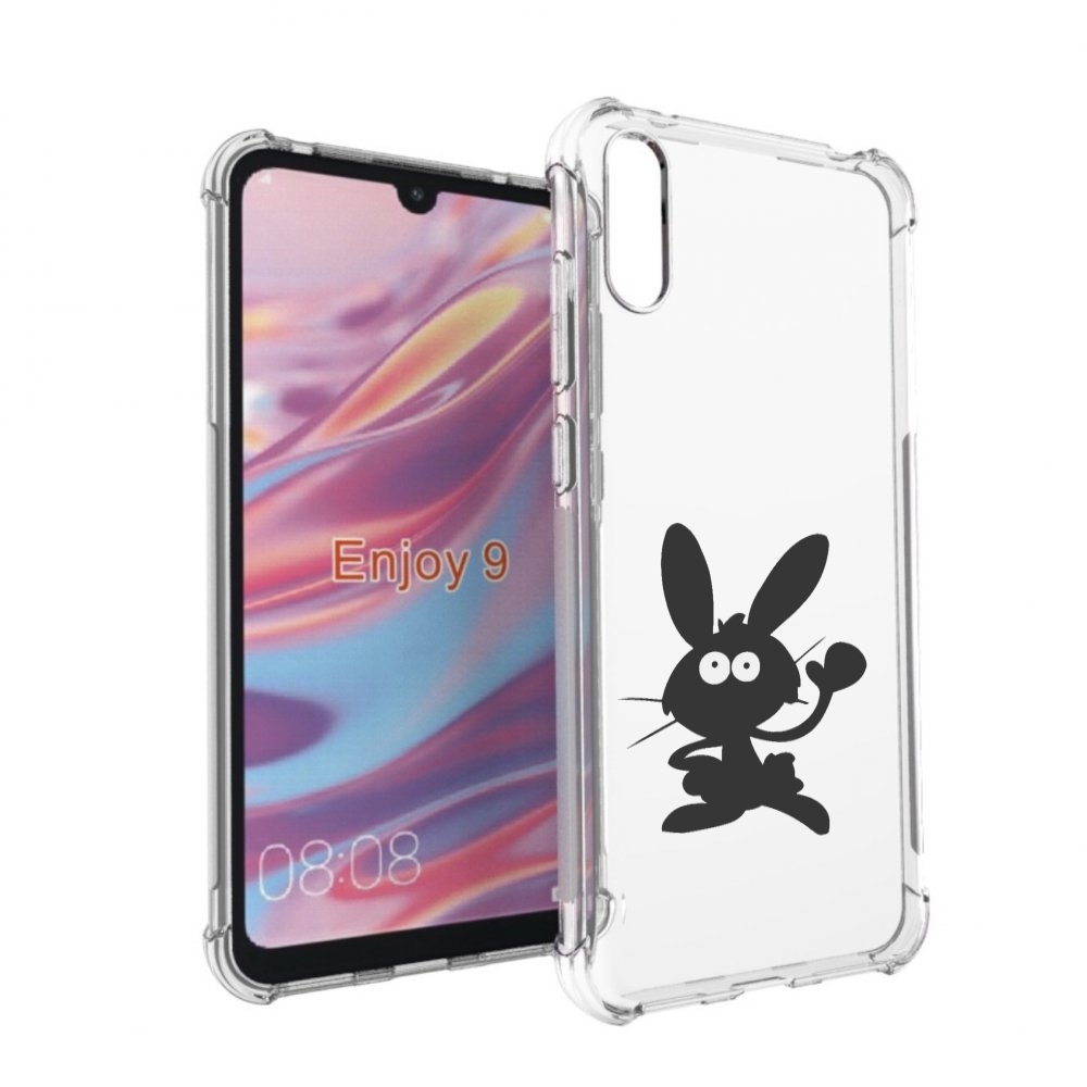 

Чехол бампер MyPads Заяц для Huawei Enjoy 9, Прозрачный, Tocco