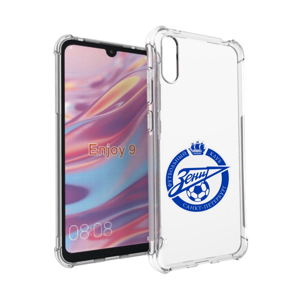 

Чехол бампер MyPads Зенит-фк для Huawei Enjoy 9, Прозрачный, Tocco