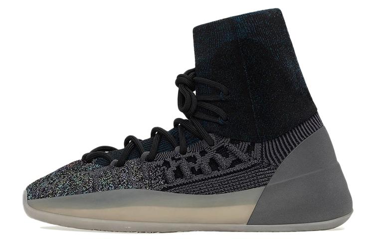 

Кроссовки унисекс Adidas Yeezy BSKTBL Knit Slate Blue серые 39 EU, Серый, Yeezy BSKTBL Knit Slate Blue