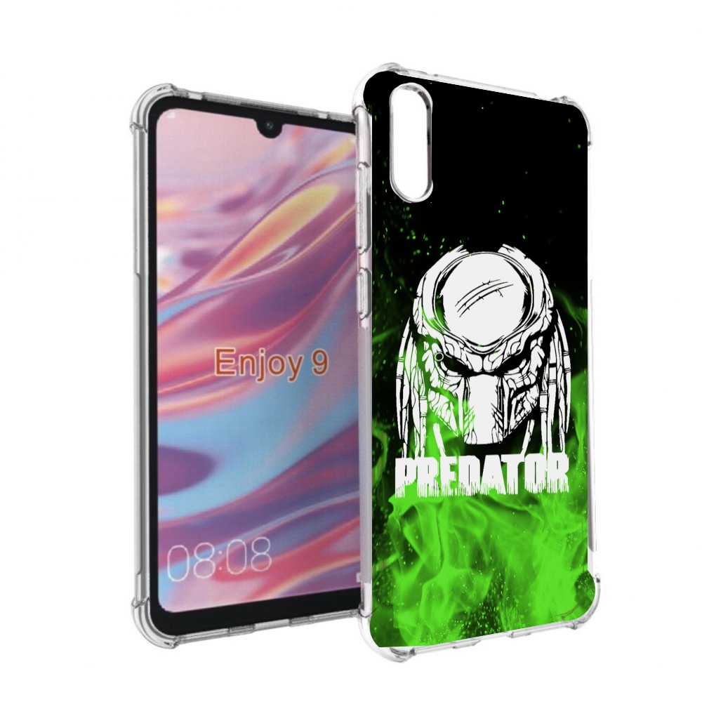 

Чехол бампер MyPads Знак-хищника для Huawei Enjoy 9, Прозрачный, Tocco