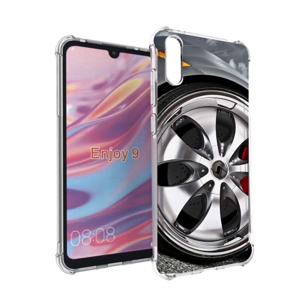 

Чехол бампер MyPads Колесо мужской для Huawei Enjoy 9, Прозрачный, Tocco