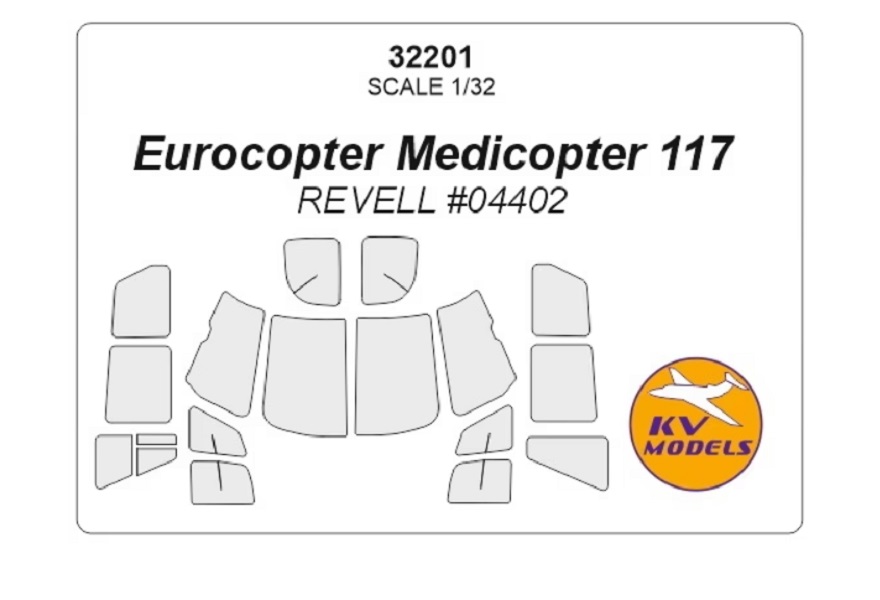 

32201KV MEDICOPTER 117 для моделей фирмы Revell