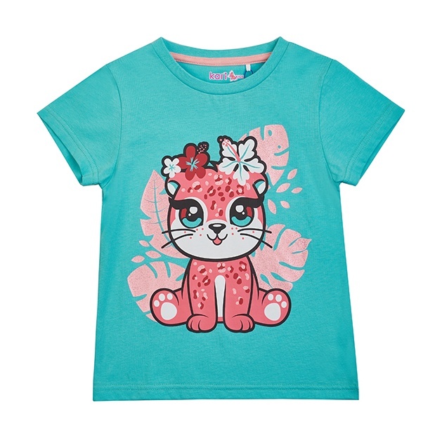 

Футболка детская Kari Kids SS24C23381017, бирюзовый, 104, 228745