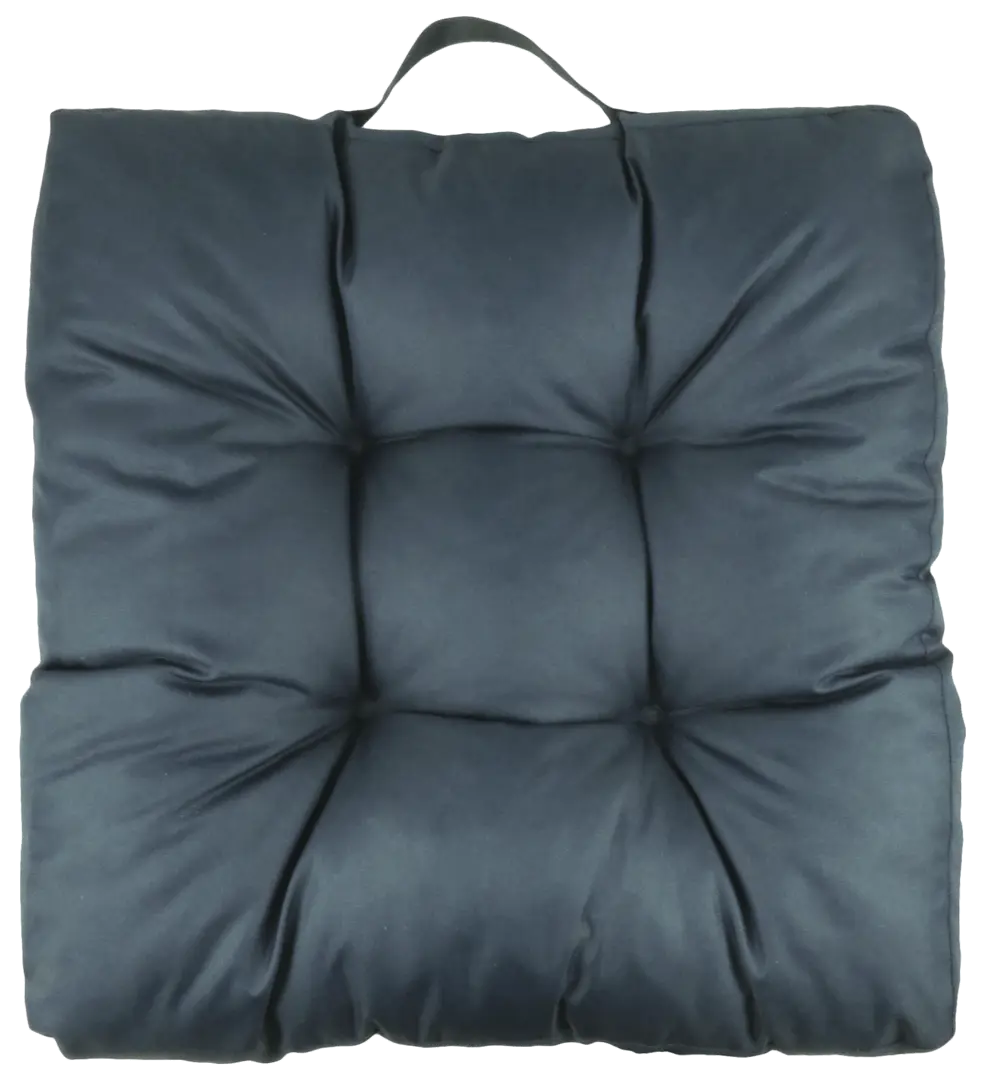 

Сидушка для пикника Linen Way 50х50х10 см водоотталкивающая цвет стальной, Серый