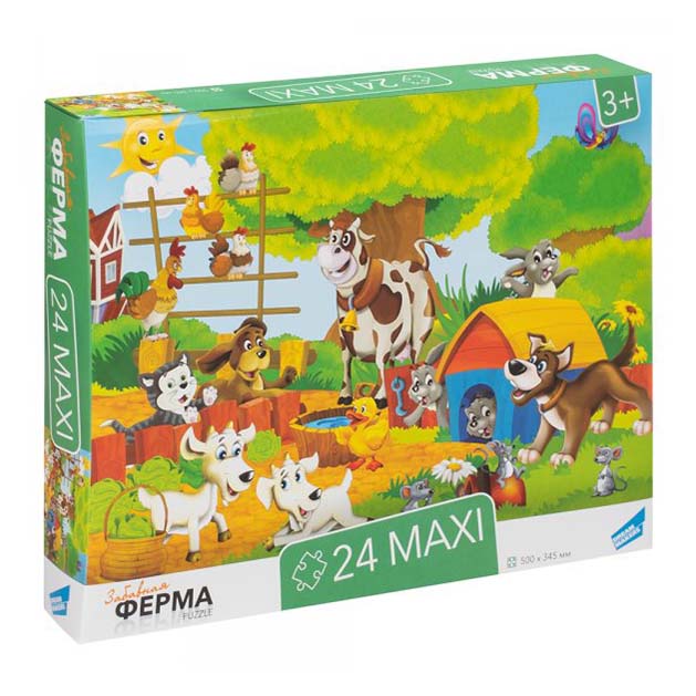 Пазл Dream Makers Maxi Ферма 24 элемента