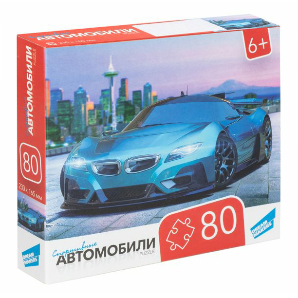 Пазл Dream Makers Автомобили 80 деталей