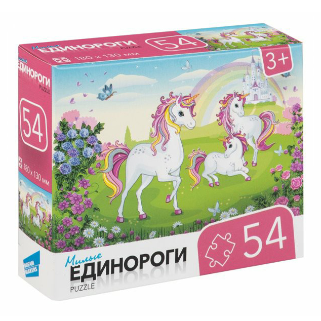 

Пазл Dream Makers Единороги 54 детали