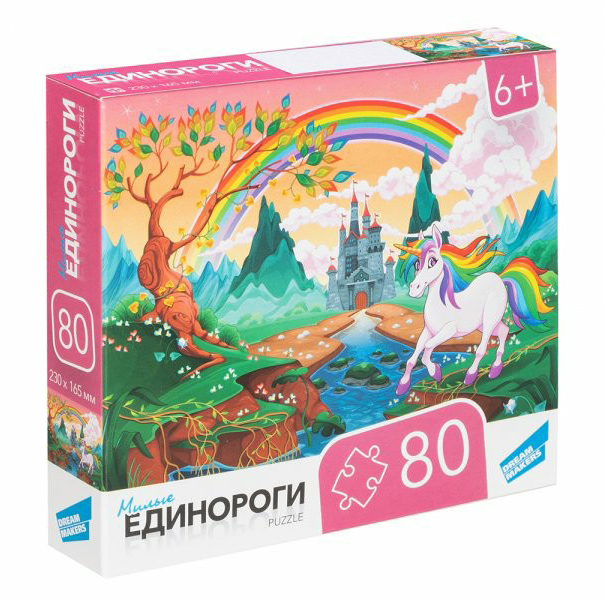 Пазл Dream Makers Единороги 80 элементов