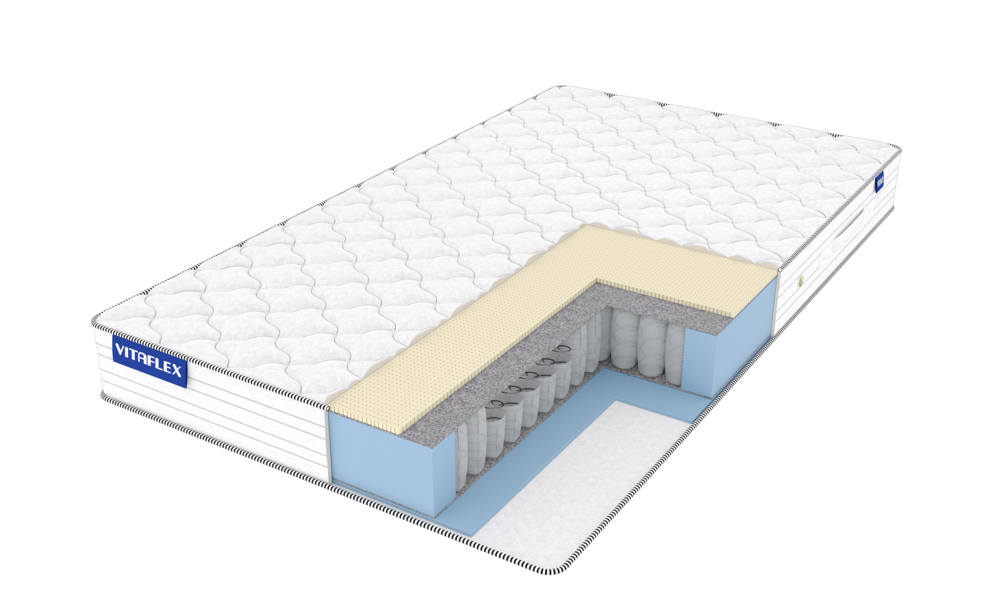 

Матрас Vitaflex Easy-Foam 160х190, Белый, Easy-Foam