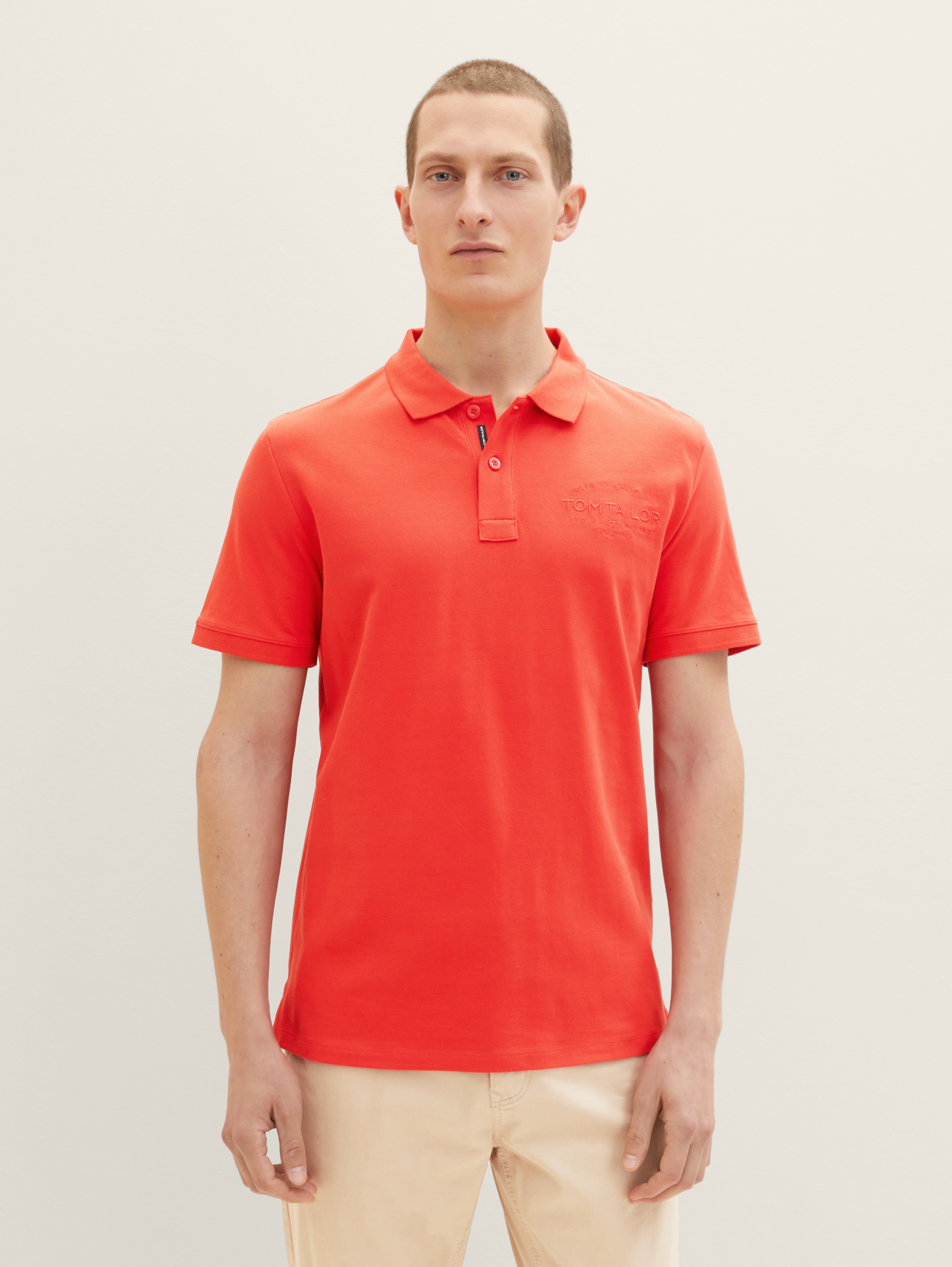 

Футболка мужская TOM TAILOR 1036960 красная S, Красный, 1036960
