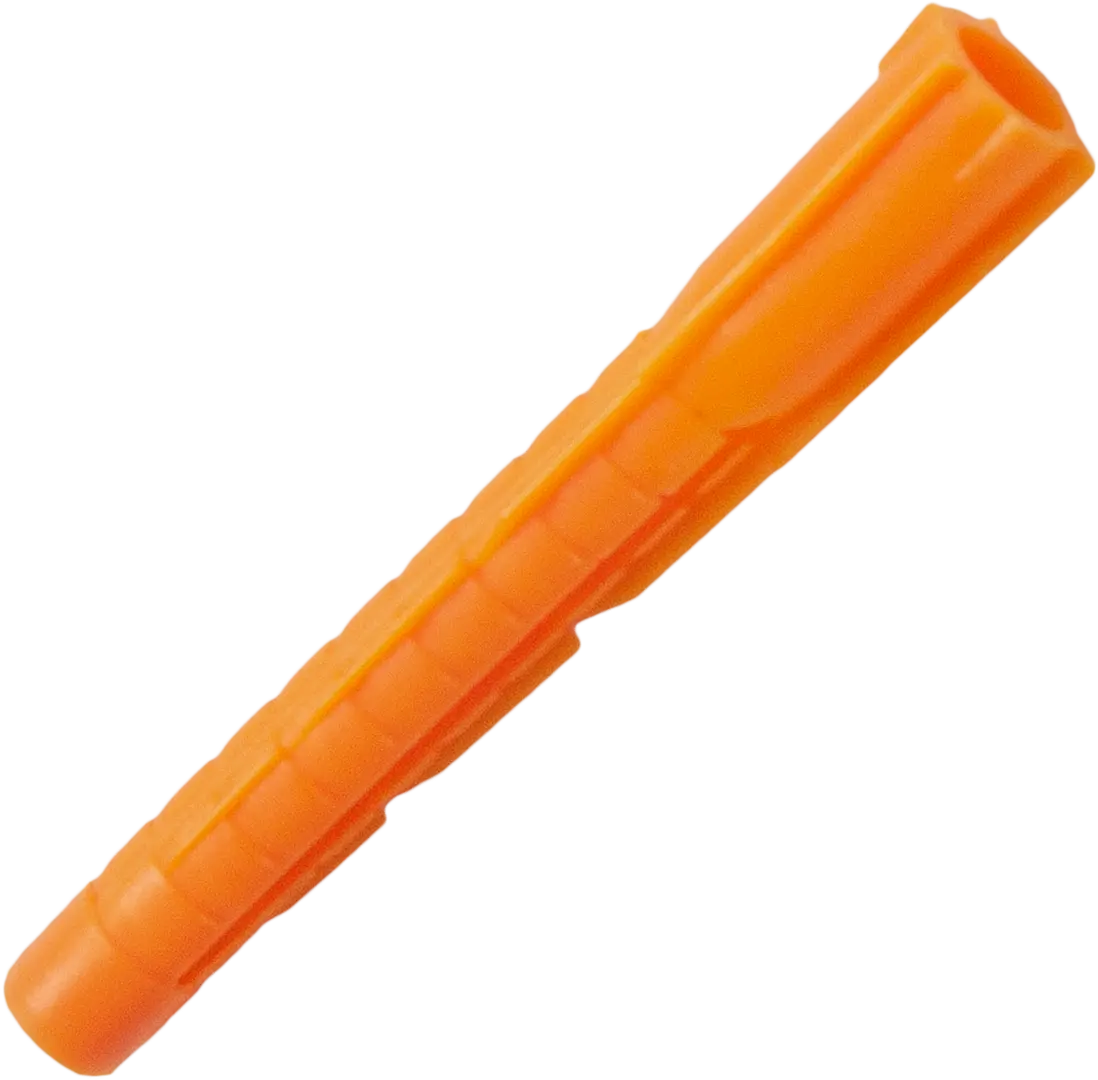 Дюбель универсальный Tech-krep ZUM оранжевый 6х52 мм, 10 шт. универсальный дюбель 6х52 полипропилен 1000шт пакет tech krep 101953