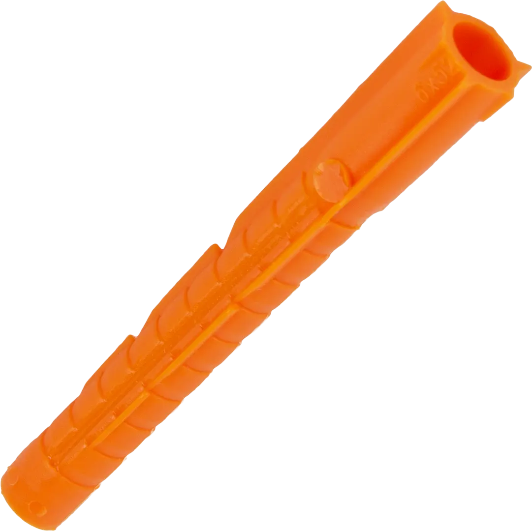 Дюбель универсальный Tech-krep ZUM оранжевый 6х52 мм, 50 шт. универсальный дюбель 6х52 полипропилен 1000шт пакет tech krep 101953