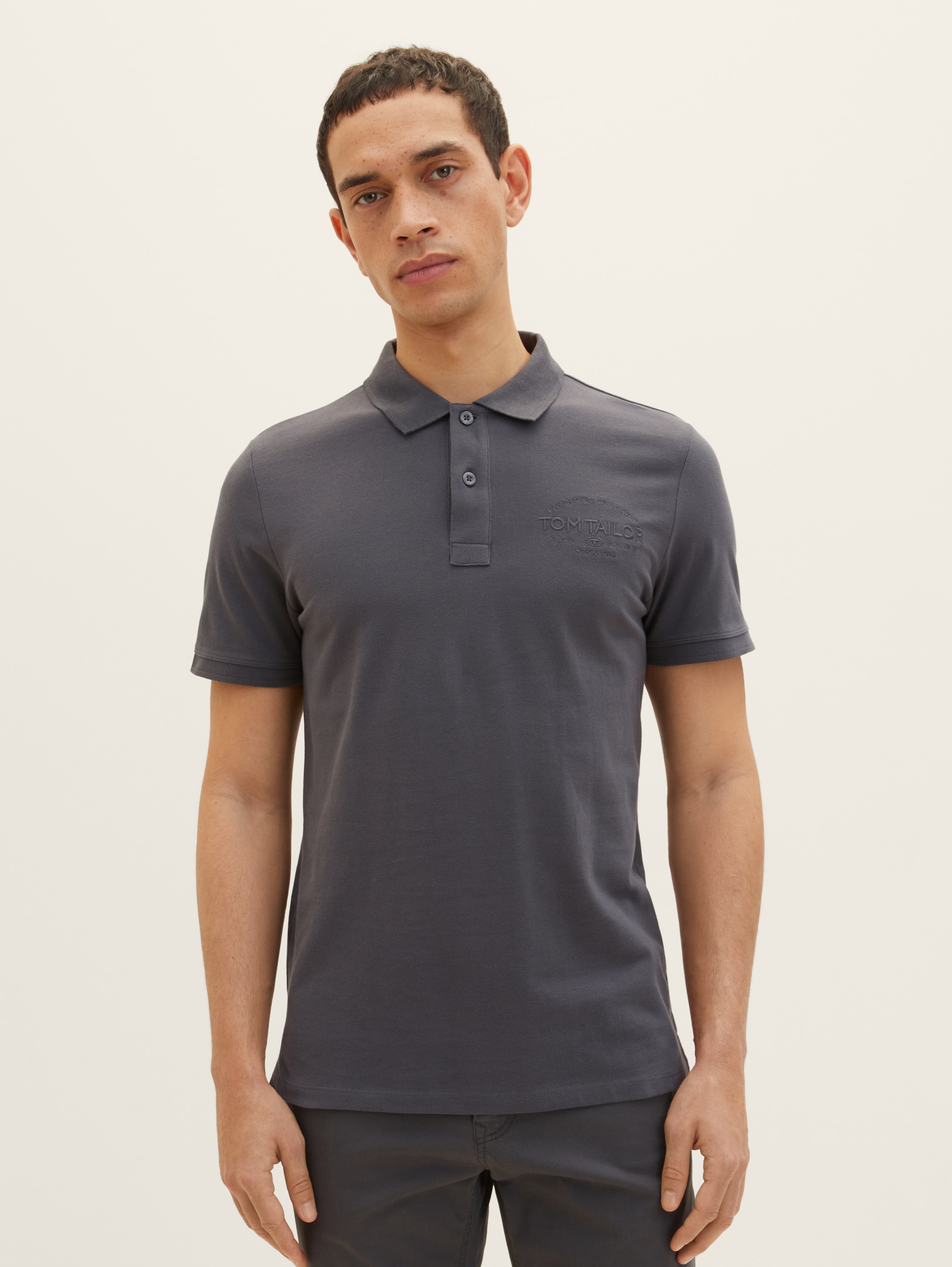 

Футболка мужская TOM TAILOR 1036960 серая M, Серый, 1036960