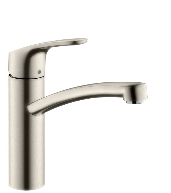 

Hansgrohe 31806800 Focus Смеситель для кухни 160, однорычажный, с накидной гайкой, 3/8