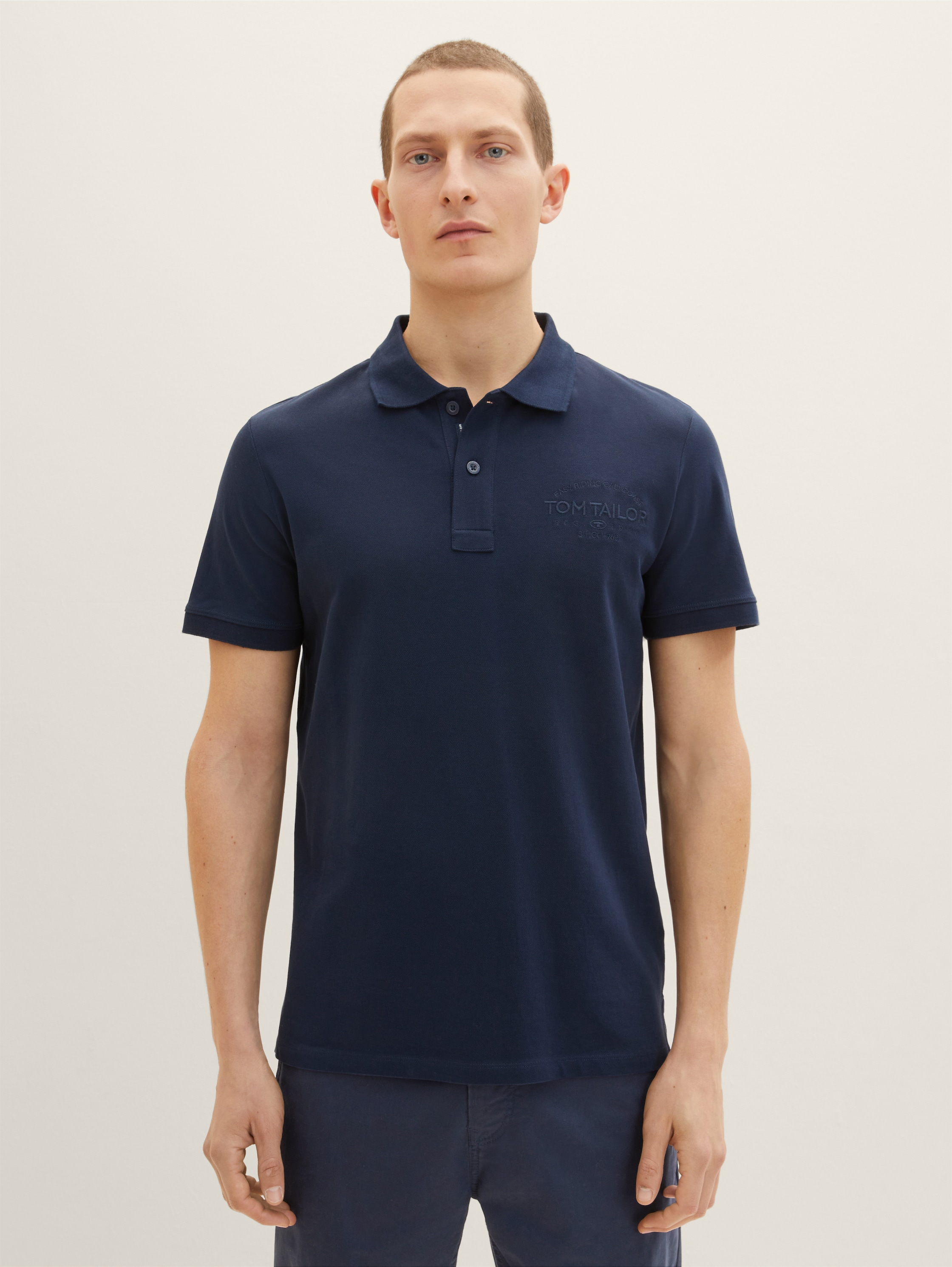 

Футболка мужская TOM TAILOR 1036960 синяя S, Синий, 1036960